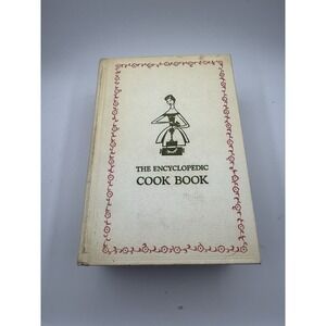 Culinary Arts Institute Encyclopedic Cookbook Hard Cover Indexed 1950 Pictures